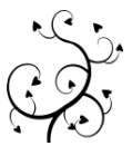 Symbol Monat Oktober: Efeu
